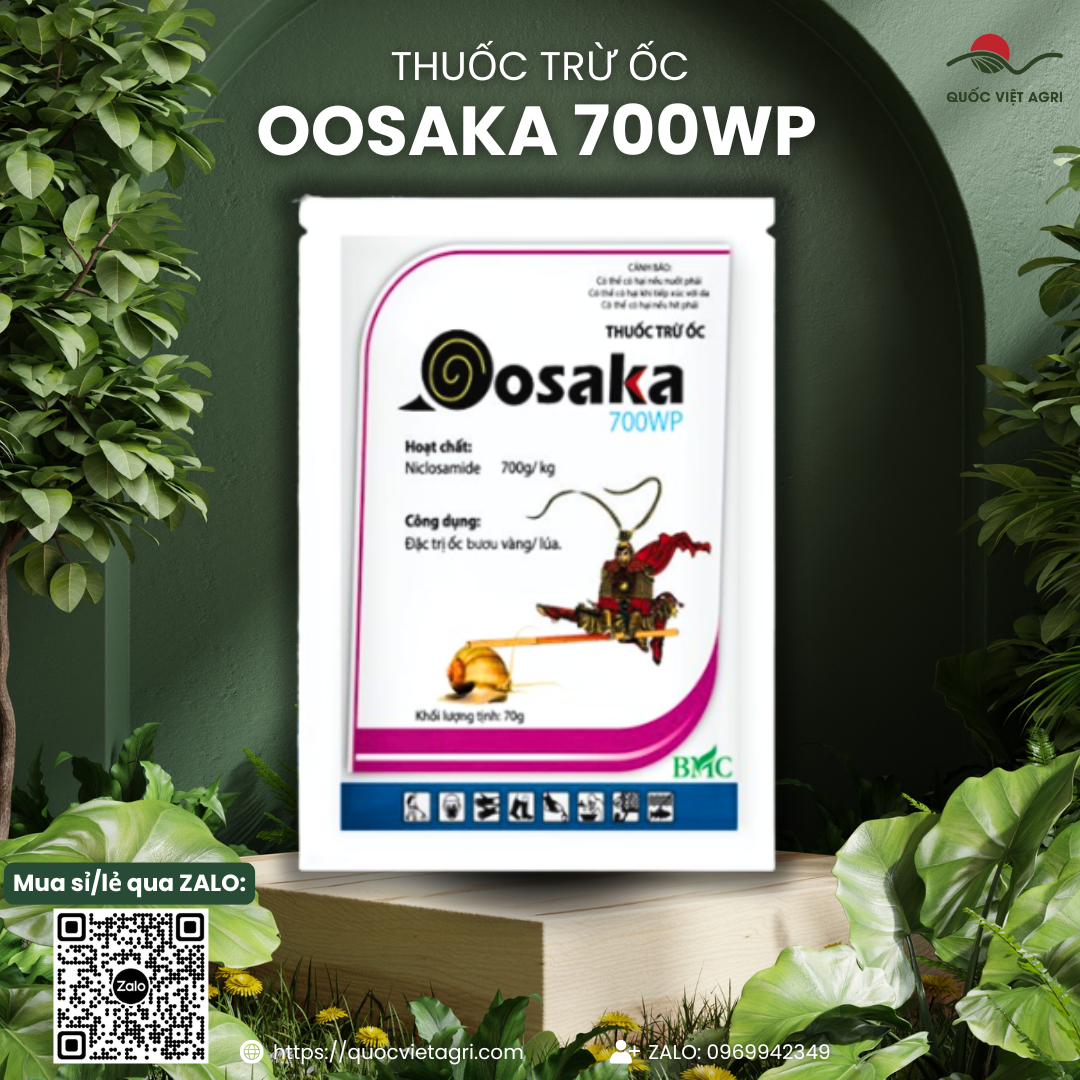 Thuốc trừ ốc OOSAKA 700WP (gói 100g)