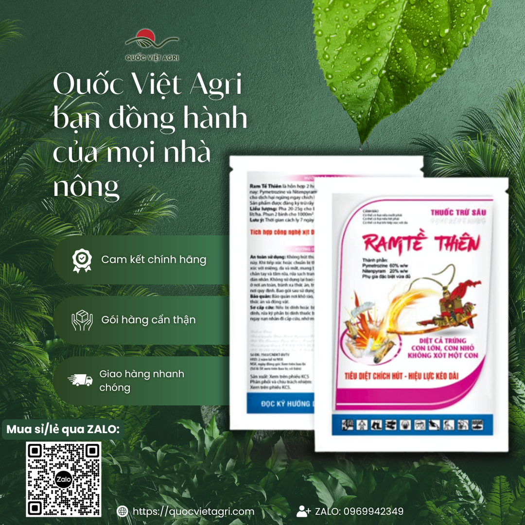 Thuốc trừ sâu RAM TỀ THIÊN (gói 25g)
