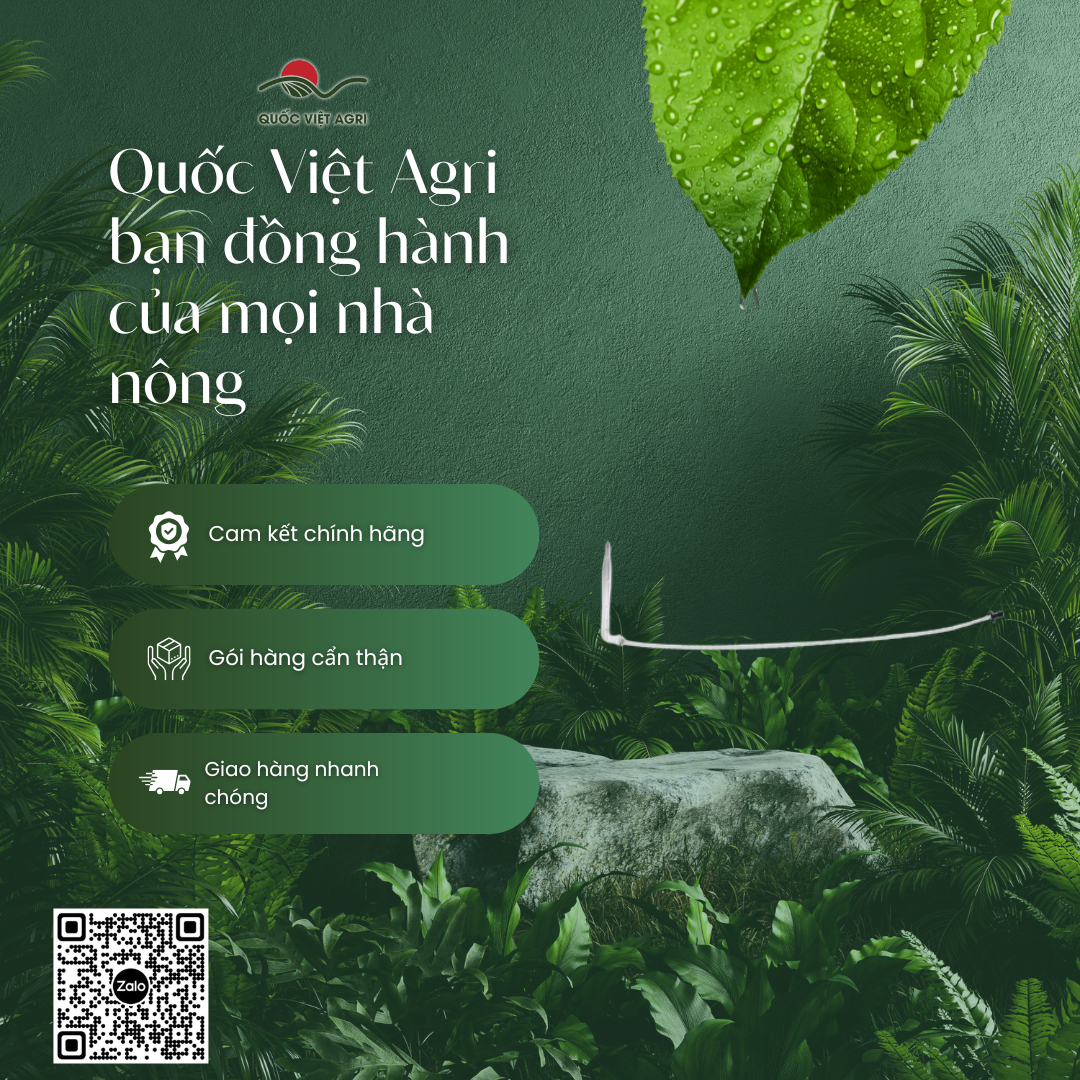 Bộ que tưới QVA W2112 một nhánh — Quốc Việt Agri