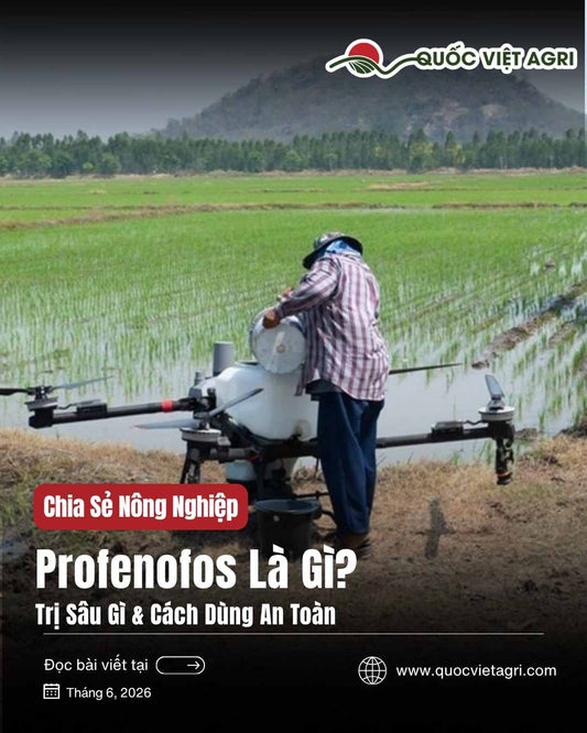 Profenofos là gì? Trị sâu gì & cách dùng an toàn | Quốc Việt Agri