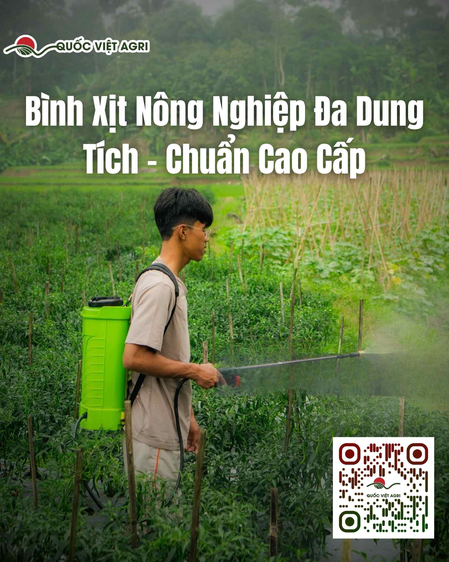 bộ sưu tập bình xịt nông nghiệp chuẩn cao cấp từ quốc việt agri. Bình điện và bình tay đủ loại dung tích.