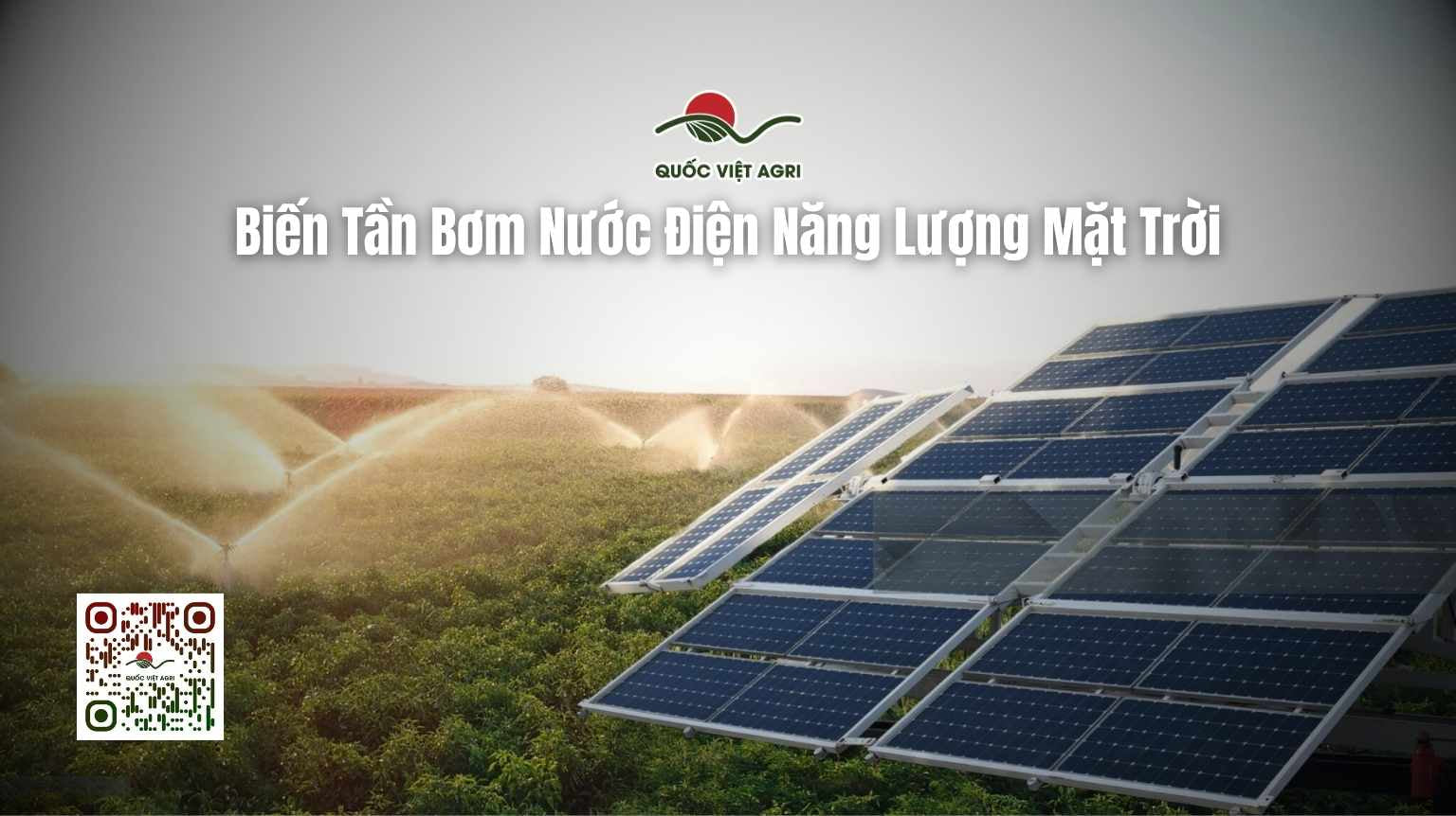 Inverter biến tần bơm nước điện năng lượng mặt trời.