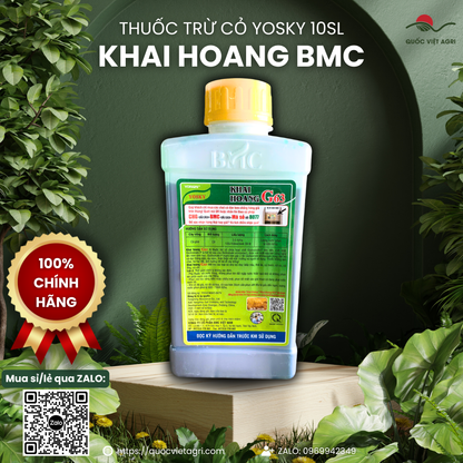 Khai Hoang G63 10SL – thông tin hoạt chất Glufosinate-P và hướng dẫn sử dụng