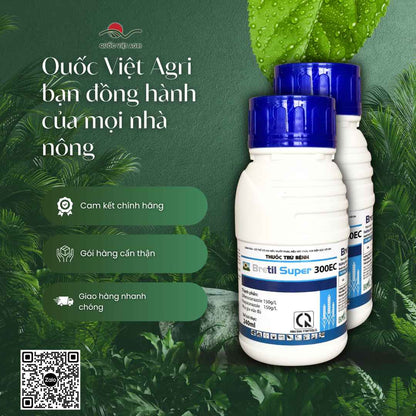 Thuốc Trừ Bệnh BRETIL SUPER 300EC (240ml) – Trị Lem Lép Hạt, Rỉ Sắt – Công Nghệ Thụy Sĩ