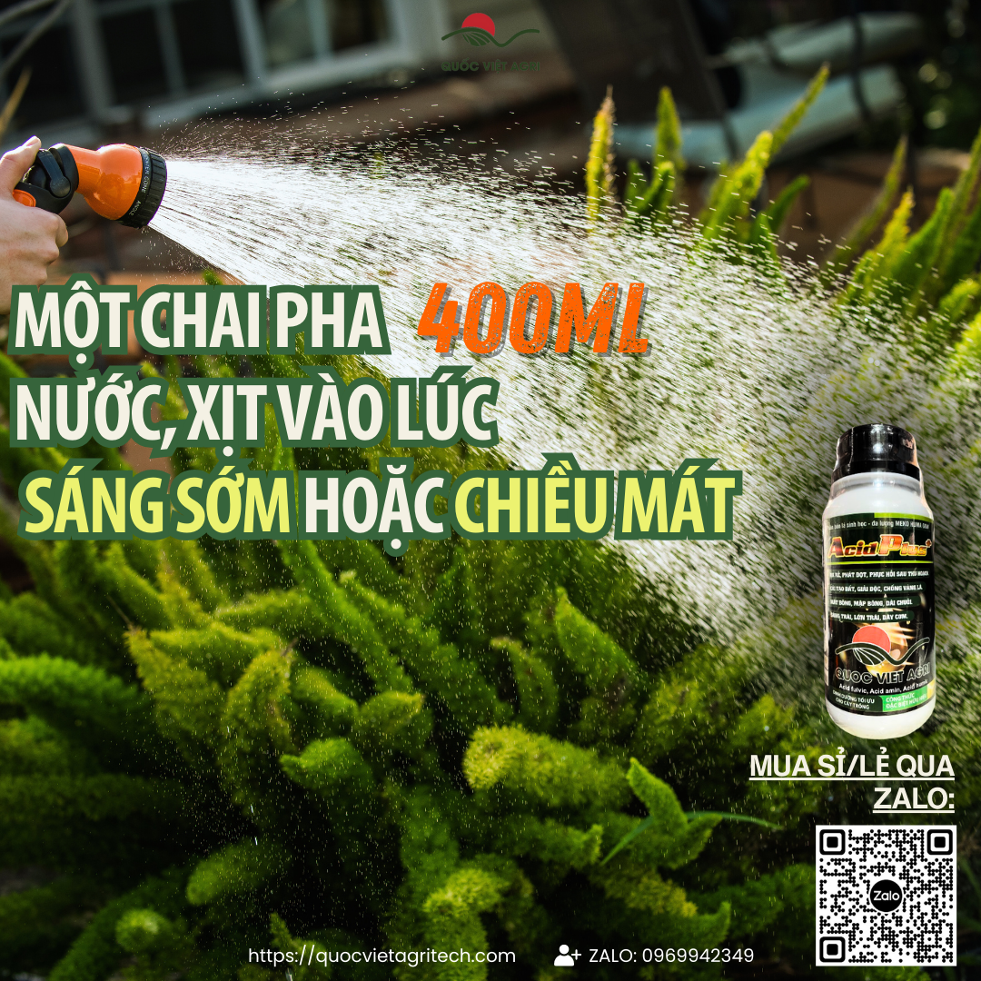 vật tư nông nghiệp phân bón lá Acid Plus cây con vtnn