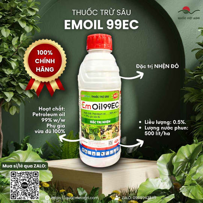EM Oil 99EC 1 lít chứa Petroleum oil 99% – hình ảnh sản phẩm
