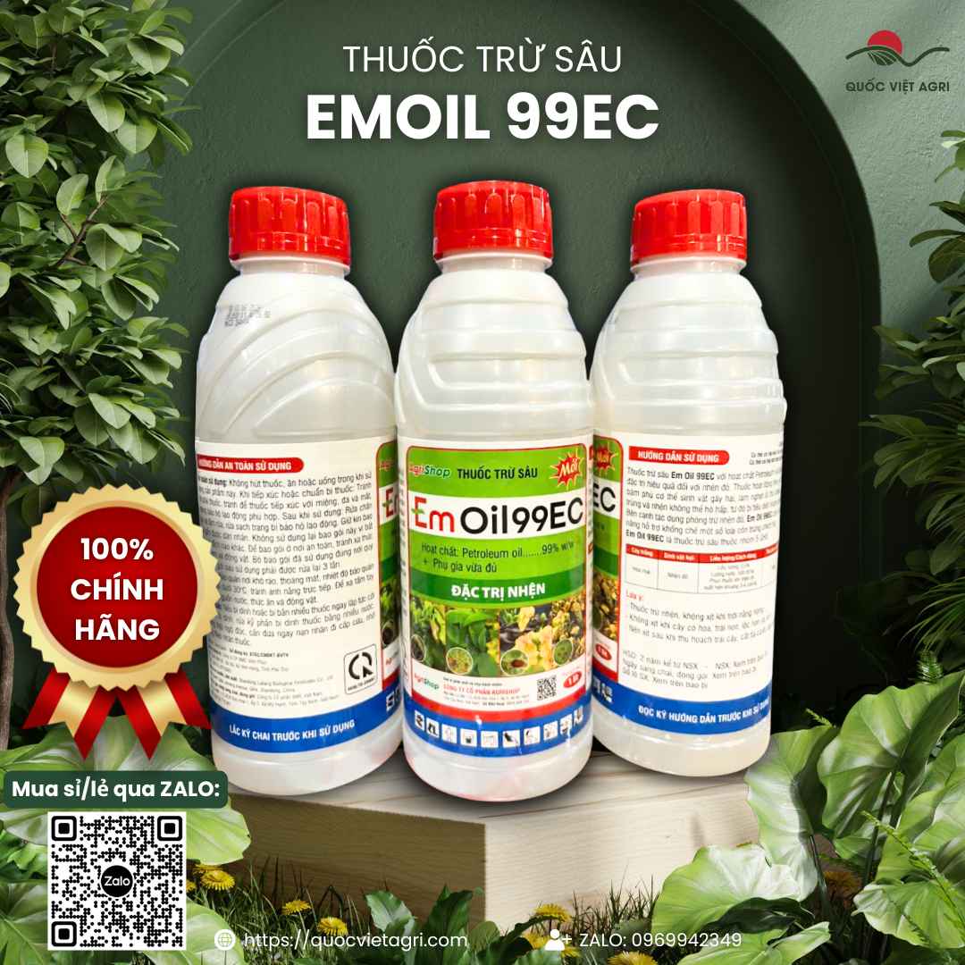 EM Oil 99EC 1 lít – hình ảnh bao bì sản phẩm