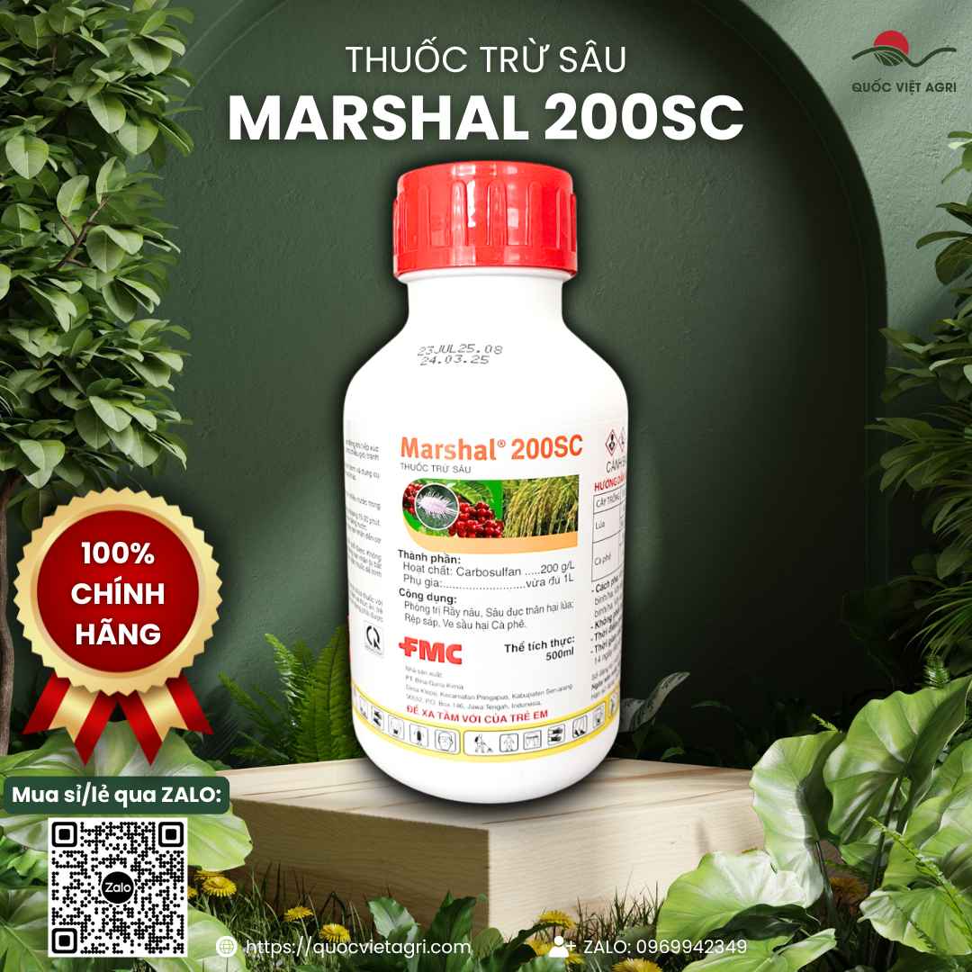 Marshal 200SC 500ml – hình ảnh bao bì sản phẩm