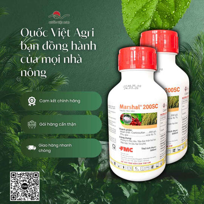 Marshal 200SC 500ml – thông tin trên nhãn sản phẩm