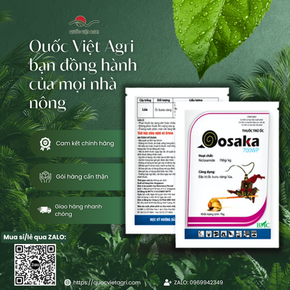 Thuốc trừ ốc OOSAKA 700WP (gói 100g)