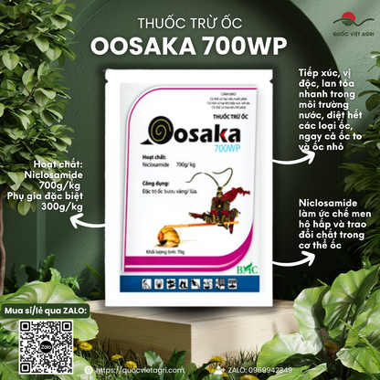 Thuốc trừ ốc OOSAKA 700WP (gói 100g)