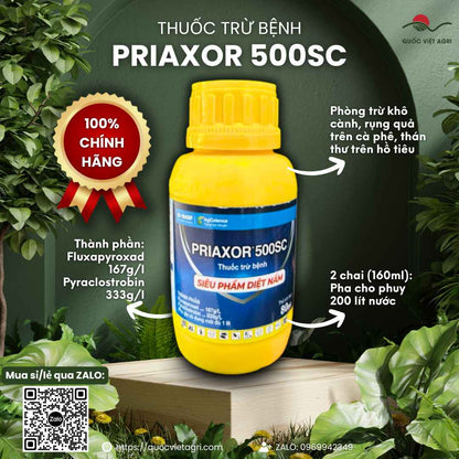 Priaxor 500SC 80ml chứa Fluxapyroxad và Pyraclostrobin – hình ảnh sản phẩm