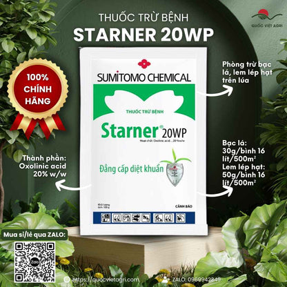 Starner 20WP 100g chứa Oxolinic acid 20% – hình ảnh sản phẩm