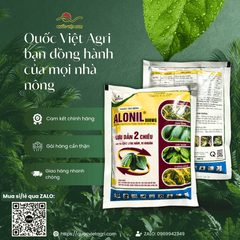 Thuốc trừ bệnh ALONIL 800WG (gói 500g) - Fosetyle Aluminium 800g/kg Lưu dẫn 2 chiều, Trị thối nõn, phấn trắng, bạc lá 1 đánh giá