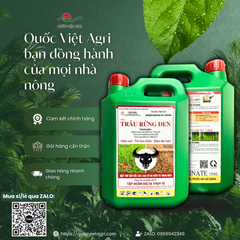 Hai mặt can thuốc trừ cỏ TRÂU RỪNG ĐEN 150SL, cung cấp đầy đủ thông tin cần thiết.