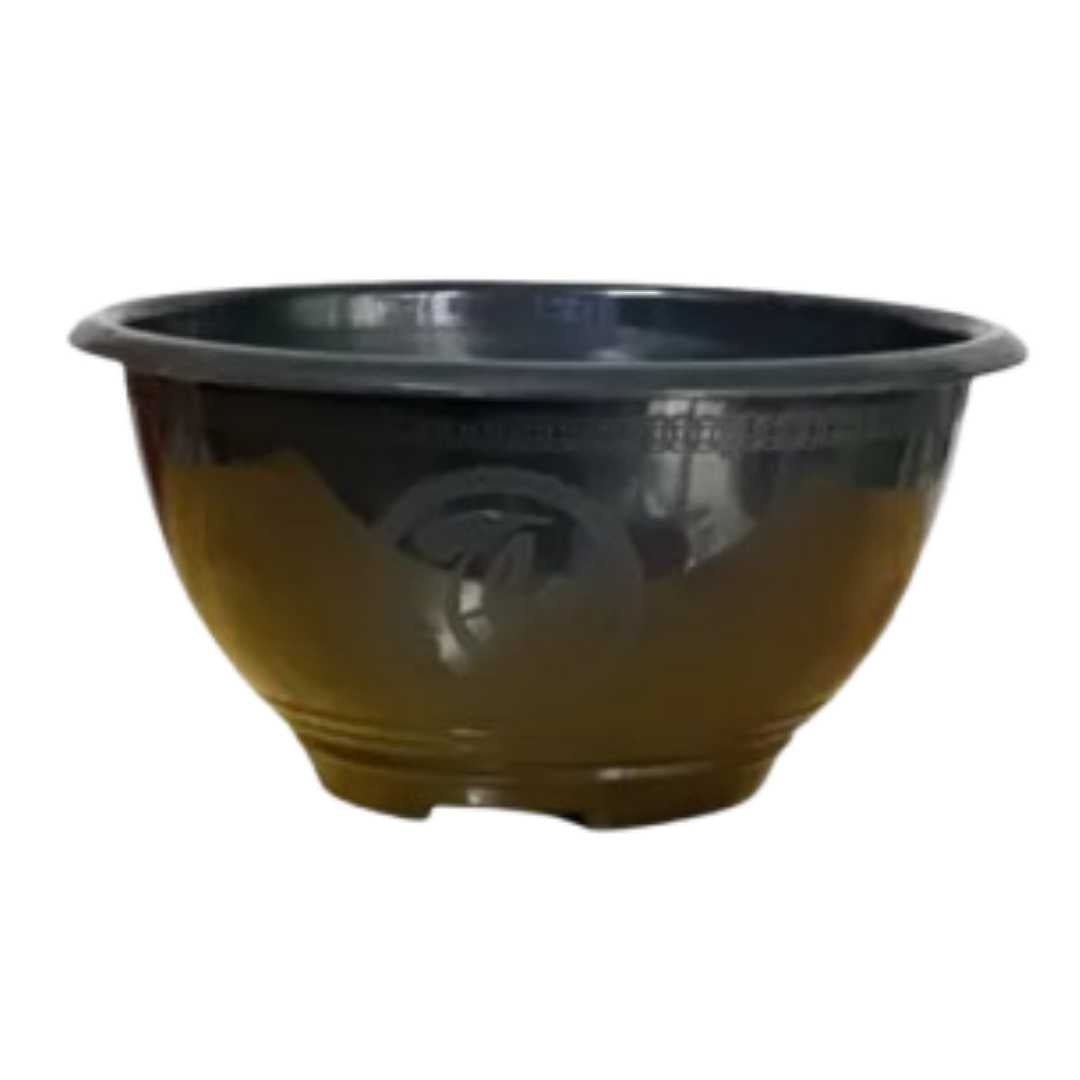 Chậu Nhựa ABS "Truyền Thống 250" (Đỏ/Đen/Trắng) | Quốc Việt Agri | 23.5x22cm