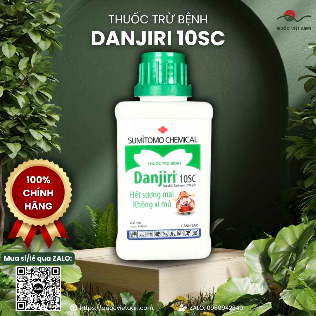 Danjiri 10SC 100ml – hình ảnh bao bì sản phẩm