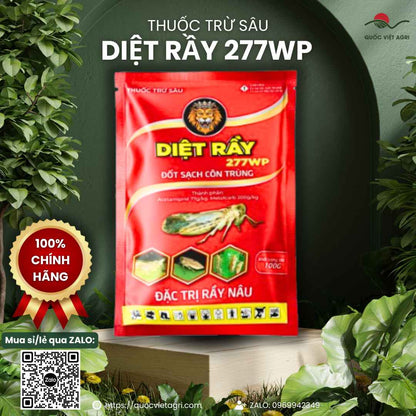 Thuốc Trừ Sâu Diệt Rầy 277WP (100g) - Đặc Trị Rầy Nâu Kháng Thuốc