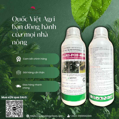 Thuốc Trừ Bệnh AGRIFOS 400SL (1L) – Phosphorous Acid 400g/L – Sầu Riêng