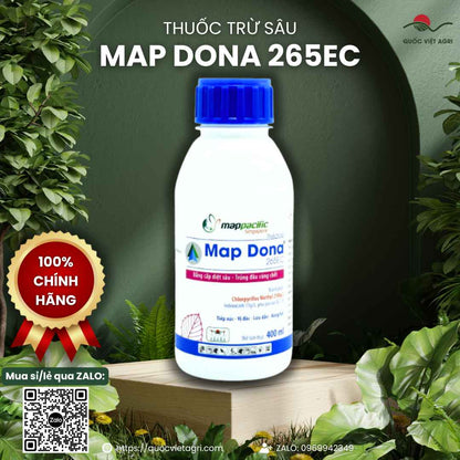 Thuốc Trừ Sâu MAP DONA 265EC (Chai 250ml) - Đặc Trị Sâu Cuốn Lá, Sâu Xanh Kháng Thuốc