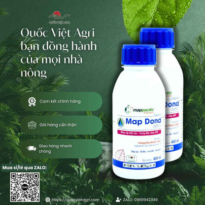 Thuốc Trừ Sâu MAP DONA 265EC (Chai 250ml) - Đặc Trị Sâu Cuốn Lá, Sâu Xanh Kháng Thuốc