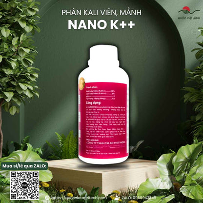 Phân Bón NANO K++ An Phát Nông (500ml) – K₂O 26,67% – Nuôi Hạt, Cứng Cây