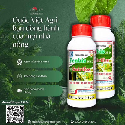 Thuốc Trừ Sâu FENBIS 25EC (450ml) – Đặc Trị Bọ Xít, Rầy Rệp, Bọ Trĩ Hiệu Quả Cao