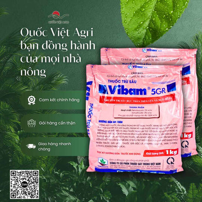 Vibam 5GR 1kg – thông tin trên nhãn sản phẩm