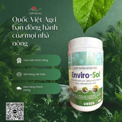 Chế phẩm sinh học Enviro-Sol hũ 1kg – Minh Hưng – phân phối chính hãng bởi Quốc Việt Agri