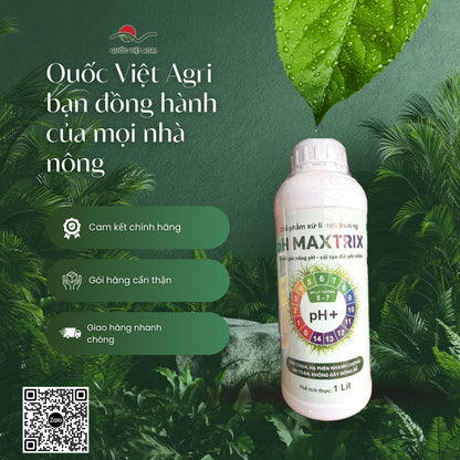 Chế phẩm xử lý môi trường pH Maxtrix chai 1 lít – Minh Hưng – phân phối chính hãng bởi Quốc Việt Agri