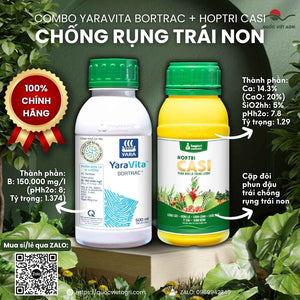 Combo Chống Rụng Trái Non: Bortrac (500ml) + Casi Hợp Trí (500ml)