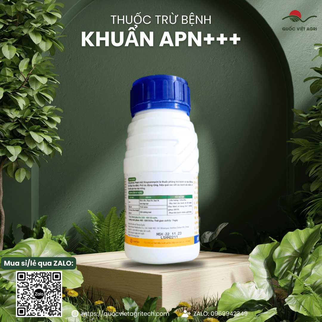 Thuốc trừ bệnh KHUẨN APN +++ (chai 240ml) - Diện mạo mới, Chính hãng An Phát Nông