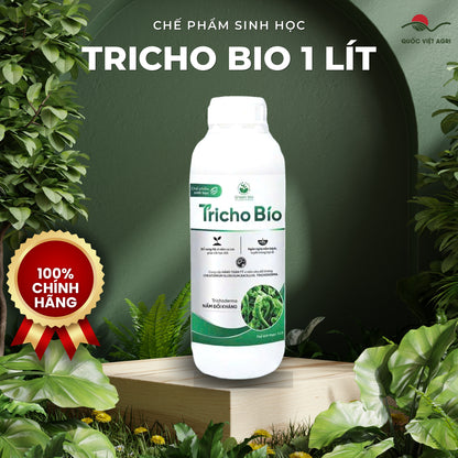 Chế phẩm sinh học Tricho Bio 1 lít của Green Bio, hàng chính hãng phân phối bởi Quốc Việt Agri