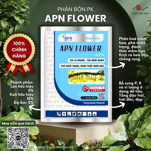 APN FLOWER (250g) – Phân Bón PK Đánh Thức Mầm Hoa, Ra Hoa Đồng Loạt | An Phát Nông