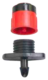 Béc phun chỉnh lưu lượng QVA 0–80 L/h với nắp tháo rời