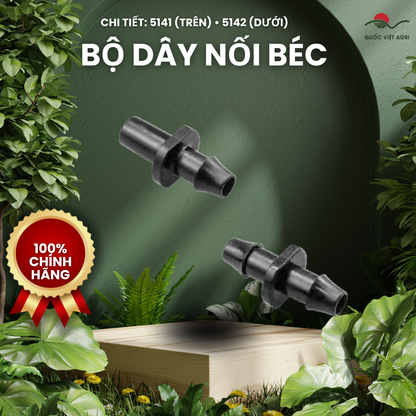 Bộ dây nối béc MSPC QVA – Gói 10 bộ – chi tiết các đầu nối 5141 và 5142.