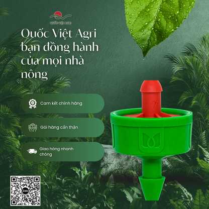Đầu nhỏ giọt QVA PCND0208B 8 L/h — Quốc Việt Agri