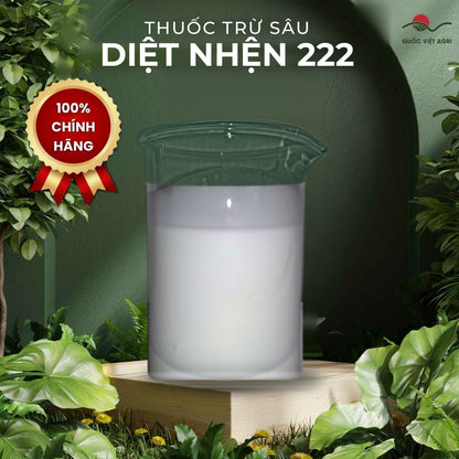 SPIRO 240SC Diệt Nhện 222 - dung dịch Spirodiclofen 240g/L trong cốc thủy tinh