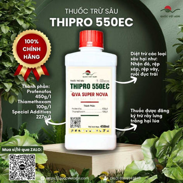 Quốc Việt Agri THIPRO 550EC Super Nova 450ml – Thuốc trừ sâu Profenofos + Thiamethoxam