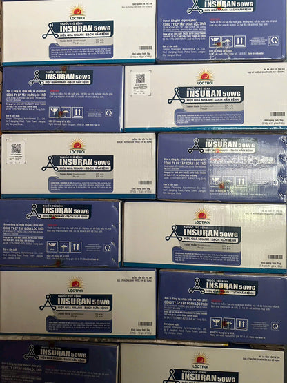 Thùng Insuran 50WG (Dimethomorph) — đặc trị sương mai | Lộc Trời