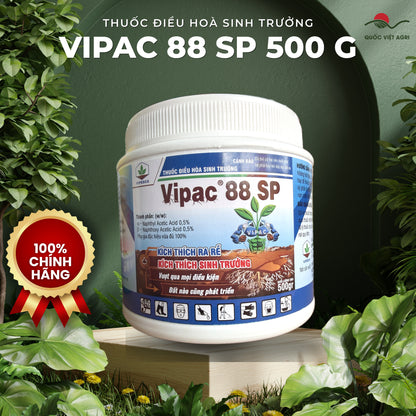 Thuốc điều hoà sinh trưởng Vipac 88 SP hũ 500g – Vipesco – mặt trước