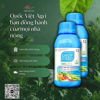 Thành phần chiết xuất Polyphenol tự nhiên mặt sau chai Chocaso 0.11SL.