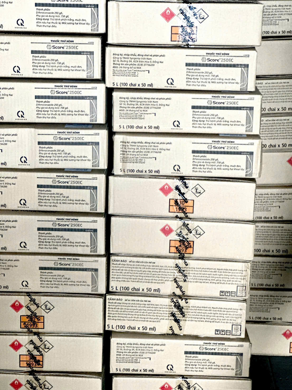 Thuốc trừ bệnh Score 250EC (Difenoconazole) chai 50ml | Syngenta
