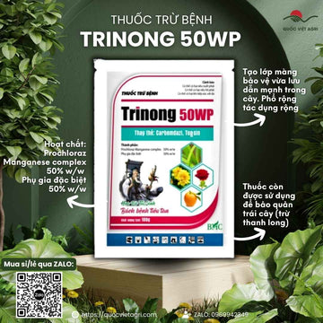Thuốc Trừ Bệnh Trinong 50WP (100g) - Đặc Trị Thán Thư, Đạo Ôn