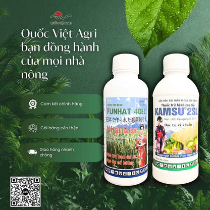 Bảng thành phần Isoprothiolane và Kasugamycin đặc trị nấm khuẩn.