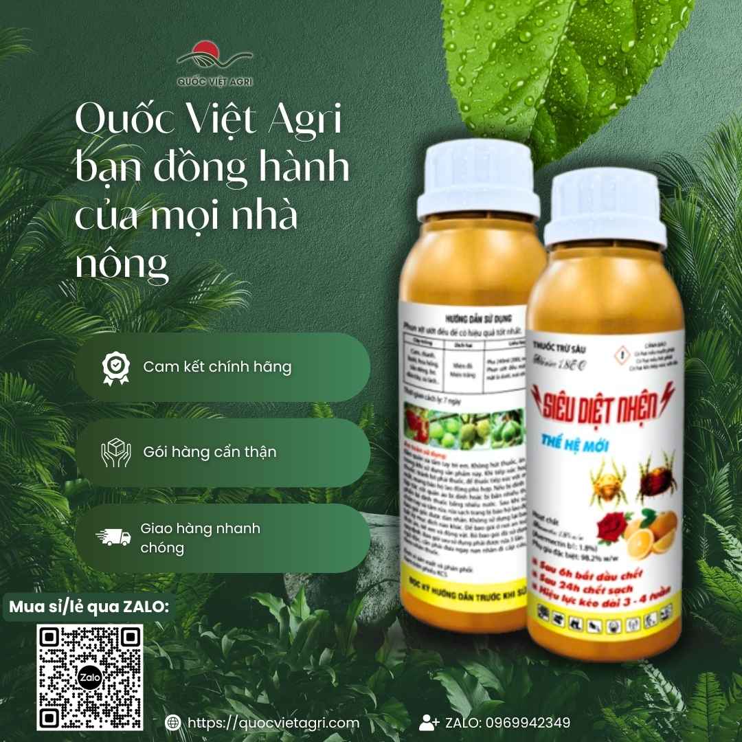 Mặt sau chai Abinsec với thành phần Abamectin 7.8% và hướng dẫn liều pha.