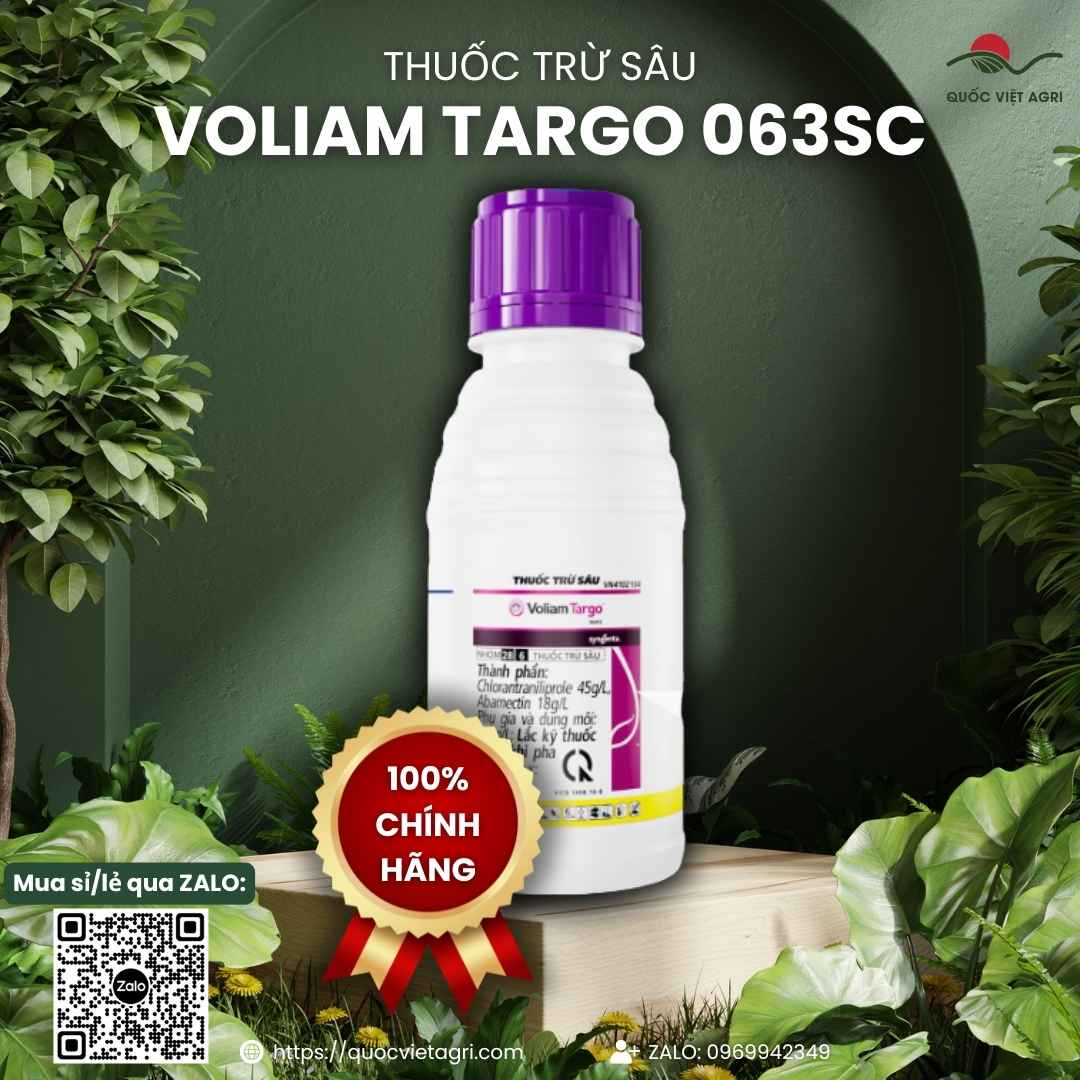 Chai VOLIAM TARGO 063SC 250ml – thuốc trừ sâu tác động kép hiệu lực dài